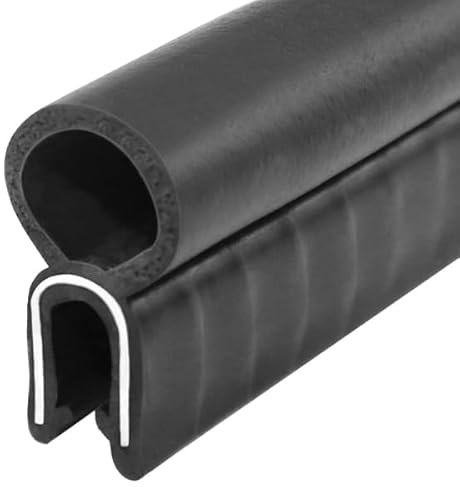 Joint de porte universel pour voiture, en caoutchouc, protection contre les intempéries, pour voitures, bateaux, camping-cars, camions et applications domestiques (3 m-T)