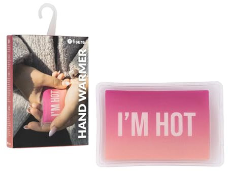 Fisura – Originaler Handwärmer “I’m hot”. Mini-Gel-Handwärmer, wiederverwendbar und perfekt für die Hosentasche. Hält Dich bei Outdoor-Aktivitäten oder im Alltag warm. 1 Einheit.