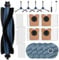 19 Pack Accessories for Eufy Omni C20 Robot Vacuum Cleaner, 1 Main Brush, 4 Dust Bags, 4 Mop Pads, 4 HEPA Filters, 4 Side Brushes, 1 Cleaning Brush, 1 Screwdriver