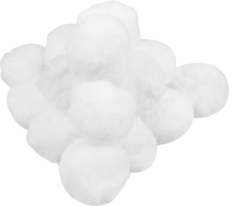 HAKIDZEL Balles Filtrantes Réutilisables pour Piscine Filtration Pratique pour Nettoyage De Piscine Et Spa Compatible avec Types De Systèmes De Filtration