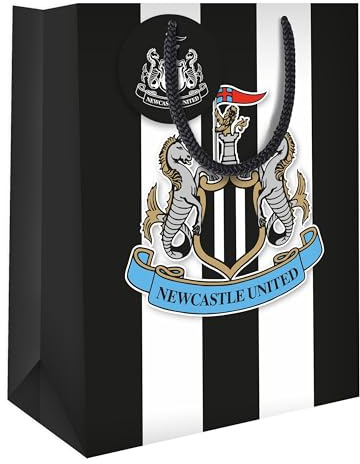 NEWCASTLE FC FOOTBALL GIFT BAG SMALL SIZE BIRTHDAY GIFT BAG