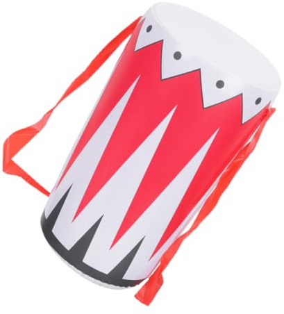 Hohopeti Tambour Gonflable PVC pour Garçon Fille Musical Flexible et Accessoire de Fête et Jeu Imitation pour Garçons et Filles