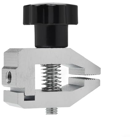 Rehoetom Push Pull Force Gauge Clamp, 500N Thrust Tension Meter Clamp For SJJ-01, Stainless Steel Jaw With 3.5mm Opening, For Laboratory And Field Use