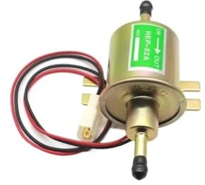 Moto Gasolina Bomba Combustible Eléctrica Universal HEP02A HEP-02A 12 V Y Baja Presión Mayoría Carburadores Automóviles Motocicletas Cuatrimotos Bomba Gasolina Inyección
