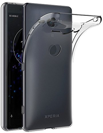 MaiJin Hülle für Sony Xperia XZ2 Compact (5 Zoll) Crystal Clear Durchsichtige Backcover Handyhülle TPU Case