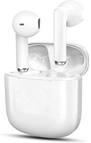 Air Buds Pods Bluetooth Kopfhörer,airpots Kabellose Kopfhörer in-Ear Sport Ohrhörer,Noise-Cancelling-Kopfhörer für immersiven Klang,IPX8 Wasserdicht Smart Touch Kopfhörer,für Samsung Android Huawei
