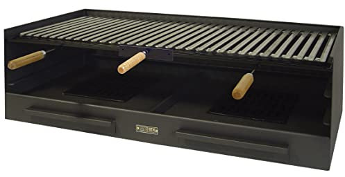 Imex El Zorro 71470 - Cajón Barbacoa con Parrilla INOX 100x40x33 cms.