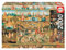 Educa - Puzzle 2000 Teile für Erwachsene | Der Garten der Lüste, 2000 Teile Puzzle für Erwachsene und Kinder ab 14 Jahren, Hieronymus Bosch (18505)