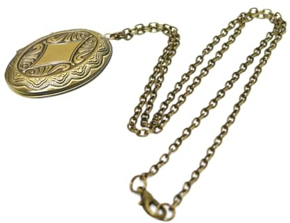Holibanna Collana Pendente in Bronzo Foto Retrò Collana Pendente Medaglione Fiori Intagliano Antichi Ornamenti con Ciondoli per Gioielli Personalizzati Regalo …