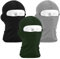 UTRUGAN 3 Stück Sturmhaube Balaclava Sturmhaube Skihaube Winddichte Fahrrad Sturmhaube Balaclava Mundschutz Lycra Sturmhaube Outdoor Sport Gesichtshaube für Outdoor Aktivitäten (3 Farben)