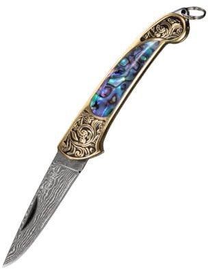Pocket knife UK Legal, Foldable and Non- Locking Legal to Carry - ABD80