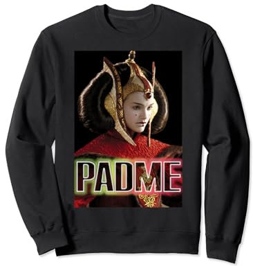 Star Wars Padme Portrait Poster Sweatshirt