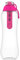 Dafi Gourde Filtrante Soft, 1 Filtre à Charbon Actif Rose 0,5 L - Filtre le Chlore et autres contaminants, Gourde Sport Transparente, Bouteille Filtrante Sans BPA, Gourde Paille, Bouteille d'eau