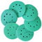 COSPOF 5 Inch 125mm 8 Holes Hook and Loop Sanding Discs,120 Pcs 400/600/800/1000/1200/2000 Fine Grits Assortment, Sandfilm Replaces Sandpaper to Better Match Orbital Sanders for Paint,Wood and Metal.