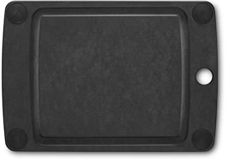 Victorinox Schneidebrett, All-in-One, Cutting Board XS 25.4 x, 17.8 x, 0.6, Saftrille, Klingenschonend, Rutschfest,Spülmaschinengeeignet, Schwarz