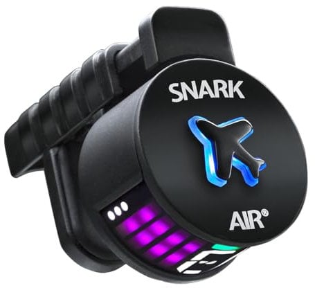 Snark AIR-1 Air Rechargeable Clip-On Tuner, Black