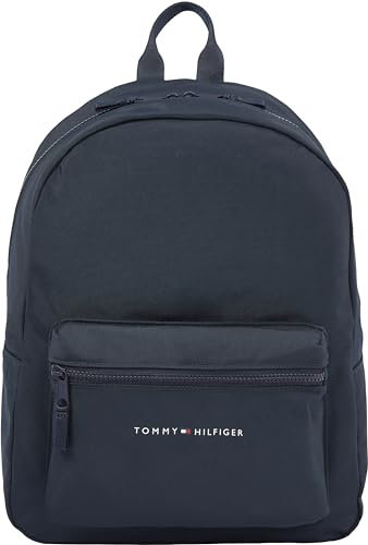 Tommy Hilfiger Kinder Unisex Rucksack Essential Backpack Handgepäck, Mehrfarbig (Space Blue), Onesize