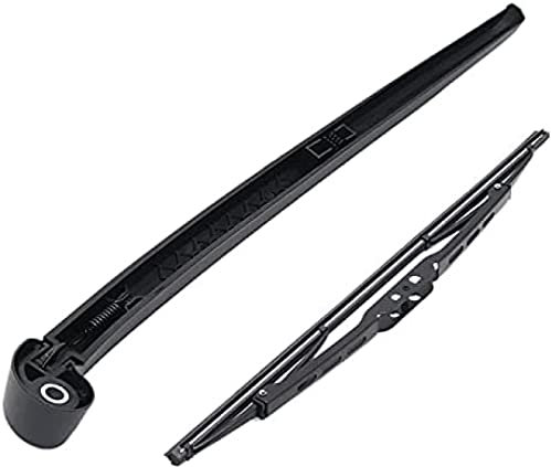 HBZYD Heckscheibe Scheibenwischer Arm & Blatt,Passt für Audi A6 4F C6 2005-2011 5 Hinten Wischerarm Scheibenwischer Set