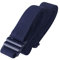 Tights Up - Verstellbarer elastischer Gürtel für Damen und Herren | Unsichtbarer Stretchgürtel mit flacher Schnalle und rutschfester Gel-Rückseite - Navy Blau Übergröße