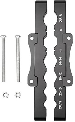 Graootoly 1 PC Hintere Stoßdämpfer Federgabel Reparatur Werkzeug Einsätze Klemme Nabe Pedal Befestigungen Universal Fahrrad Zubehör Langlebig -Schwarz