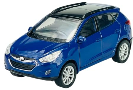 Welly Hyundai Tucson IX Blau 2. Generation 2009-2015 1/34-1/39 Neu Modell Auto Die Cast