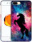 GlamCase for iPhone 7 Plus / 8 Plus, iPhone 7 Plus / 8 Plus Case - Horse Galaxy Space Stars Printed Slim Fit Cute Plastic Hard Protective Designer Back Case / Cover for iPhone 7 Plus / 8 Plus