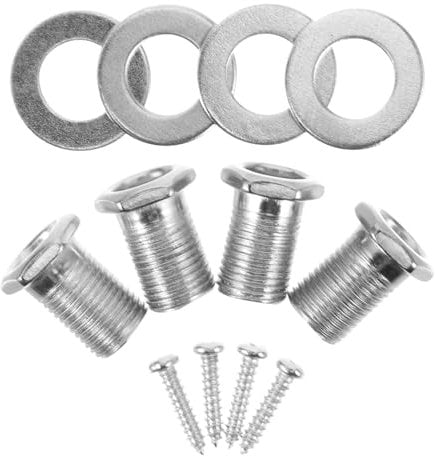 CORHAD 6sets Acoustic Guitar Screws Guitar Nuts Washers Tuning Screw Tuner Accessories