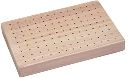 CIYODO Holz Lebensmittel Spieß Halter Vorspeise Obst Pick Ständer Mit Löchern Für Partys Display Halter