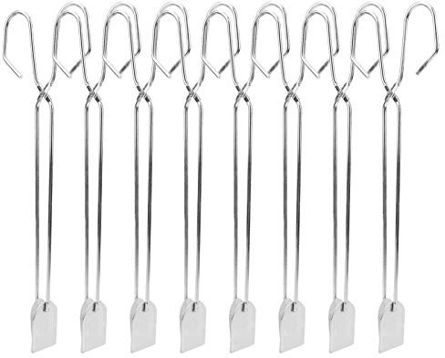 8 Stück Edelstahl-Küchenzange, tragbare Grill-Lebensmittel-Pinzetten-Clip, Mini-Chief-Zange