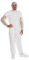 FRANZ MENSCH 50 Stück Hygonorm Overalls Light mit Kapuze | PP, weiß, XXXL, Einweg Overall, Hygienebekleidung, Schutzanzug