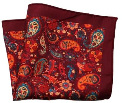 UYFRD MPK-001 Einstecktuch, quadratisch, 23 x 23 cm, gepunktet, für Hochzeit, Herrenanzug, Einstecktuch, Brusthandtuch