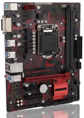 ciciglow B250M-V3 Motherboard for LGA 1151 7th/6th Gen Core i7/i5/i3 CPU, 2xDDR4 2400MHz, PCIe 3.0, M ATX