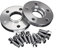 Vuzmode 2 Stück 12/15/20 mm PCD 5 x 112 CB 66,5 Spurverbreiterungs-Adapter-Dichtungsanzug, for, Viano, W203, W211, CoupeW207, SLR und W210 Spurverbreiterungen aus Aluminium(Black 2PCS 20mm Silver)