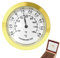 Humidor -Hygrometer - 1,46x1.46x0,31 Zoll -Meter -Monitor mit hoher Präzision - Humidor -Pflege- und Wartungsmonitor für Gitarren- und Geigefälle