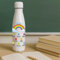 Transparent Gift Botellas Personalizadas con Nombres y Texto. Regalos Originales para Profesores y Profesoras. Botella de Agua de Regalo Fin de Curso. (lluvia)