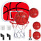 OAKENCREST Basketballkorb für Zimmer, Mini Basketballkorb Indoor mit Ballpumpe und 2 Bällen, Basketball Korb im Zimmer Wandmontage, Infache Montage und Demontage, Geschenk für Kinder Erwachsene