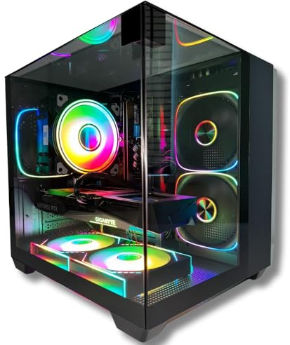 GFX Xclusive Mini Gaming PC Intel i7 • High-Performance • 16GB RAM • RTX 3050 • 1TB SSD NVME • Premium Glass Case • | Windows 11 | WiFi | Fast & Smooth Gameplay (RTX 5060, i9 13th Gen)