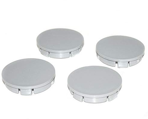 Universelle 4 x Grau Nabenkappen Nabendeckel Felgendeckel 60mm Einsatz
