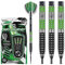 WINMAU Daryl Gurney 22g Sonderausgabe Profi Wolfram Steeltip Dartpfeile Set mit Flights und Schäfte