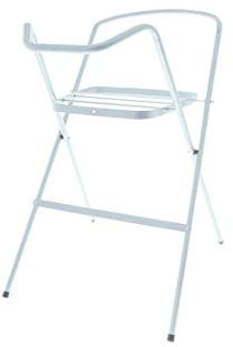 Tega Baby® Ständer Gestell für die Baby Badewanne 86 cm | Passender und Praktischerständer | ohne Babywanne, Ständer:Premium - weiß