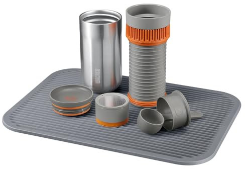 WACACO Grand Tapis à Café, Tapis de Séchage, Tapis de Tassage et Tapis de Préparation, en Silicone de Qualité Alimentaire (Grand)