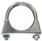 Collier De Tuyau D'éChappement,iSpchen M8 57 Diamètre Collier De Serrage Inox Collier D'échappement Collier De Serrage Echappement Clip Tuyau D'entraînement Fixation Colliers de Serrage Boulon En U