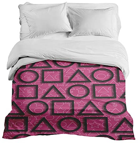 Balance Bezug für Gewichtsdecke aus Baumwolle Reißverschluss Bezugssystem Deckenbezug für Erwachsene/Jugendliche Baumwollbezug für besseren Schlaf 150x220 cm