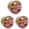 Scotch Bp977 Heavy Ruban 50M x 50M Havane, 140g, Paquet de 3