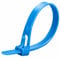 Oksdown Confezione da 100 fascette fermacavi spesse blu, resistenti, grandi, 300 mm x 7,6 mm, in nylon resistente, autobloccanti, 30,5 cm, extra lunghe, blu