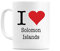 WeDoMugs I Love Solomon Islands 11oz Coffee Tea Mug Cup