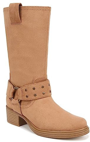 ZODIAC Damen Jolie-Moto mittelhohem Schaft Halblange Stiefel, Latte Tan, 38.5 EU