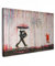 MuchoWow© Wandbilder Groß 120x80 cm XXL Schlafzimmer Home Deko Wohnung Bild Wohnzimmer Fotoleinwand Wand Bilder Leinwand Wall Decor Regen - Graffiti - Palmen - Mann