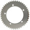 MAYANGYANG Kettenblatt Fixed Gear Kettenblatt 44T 46T 48T 50T 52T 53T Rennrad Kettenblatt Single Speed ​​130mm BCD Kettenblatt Silber Kettenblatt 38 ZäHne(52T Silvery)