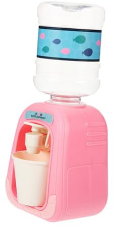 UPKOCH Mini De Muñecas Juguete De La Máquina De Agua Minidispensador De Agua Juguete Dispensador De Agua En Miniatura Pequeño Dispensador De Agua para Niños Mini Modelo El Plastico